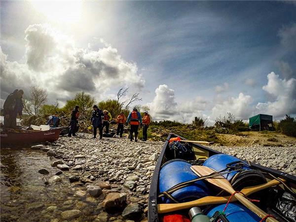River Spey canoeing holiday in Scotland