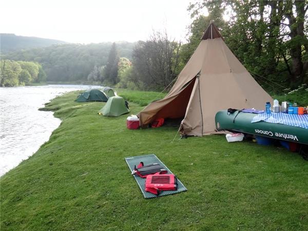 River Spey canoeing holiday in Scotland