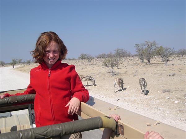 Family safari in Namibia
