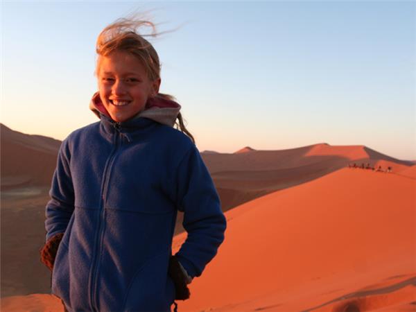 Family safari in Namibia