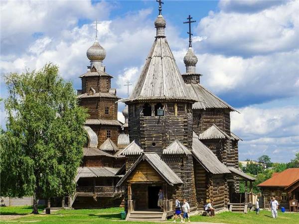 Russia's golden ring holiday