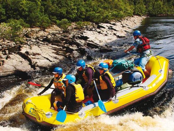 Franklin River rafting holiday in Tasmania