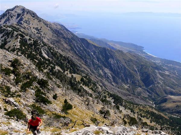 Walking Albania's coastal trails small group holiday