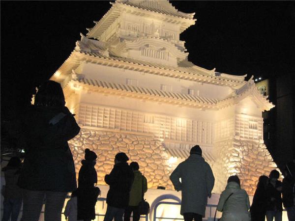 Sapporo snow festival holiday in Japan