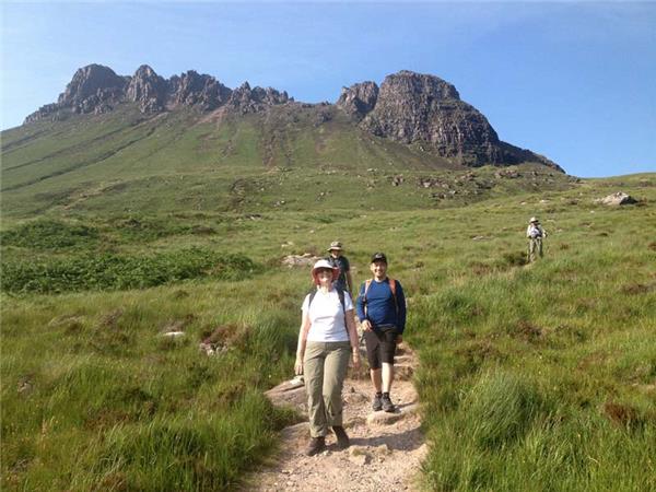 Northwest Highlands wilderness walking holiday, Scotland
