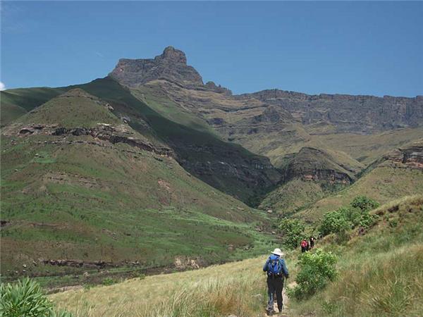 Walking safari in South Africa