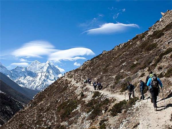 Everest base camp trek including UK flights