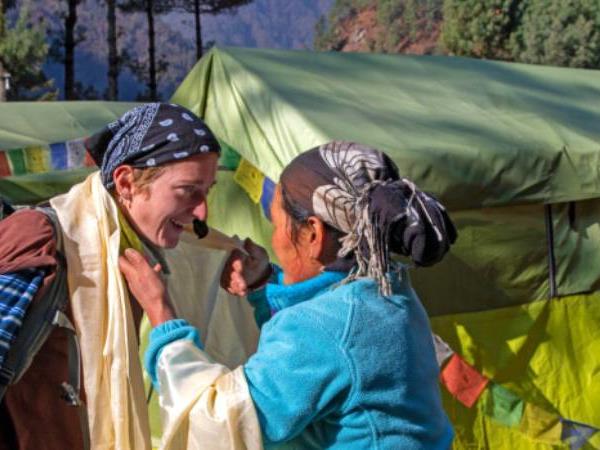 Everest base camp trek, small group