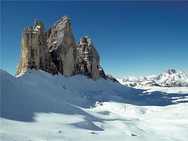 Cross country skiing holiday in the Dolomites, Italy