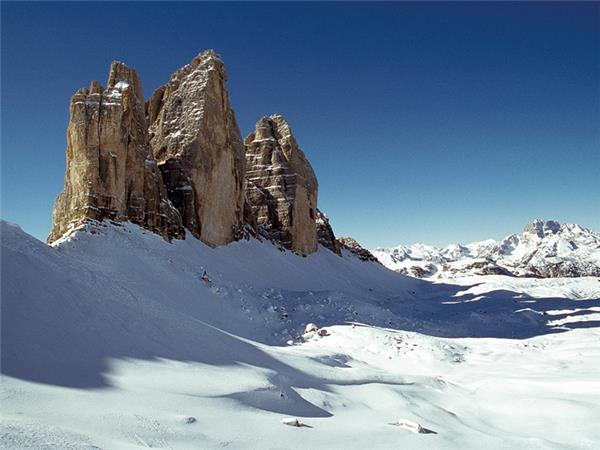 Cross country skiing holiday in the Dolomites, Italy