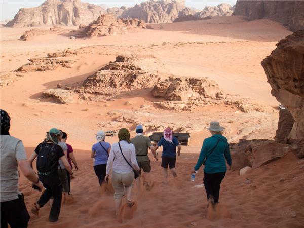 Walking holiday in Jordan