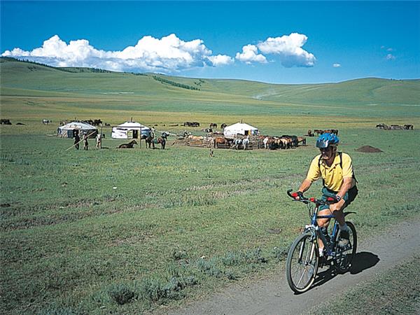 Mongolia cycling holiday
