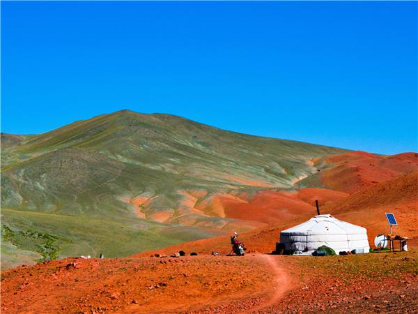 Mongolia cycling holiday