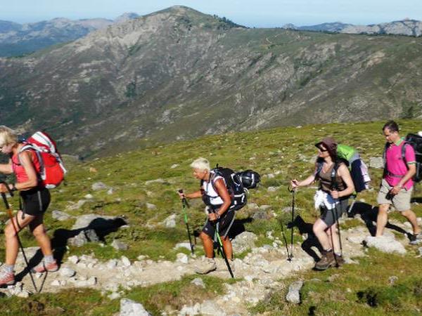 Grand Randonnee walking holiday in Corsica, France