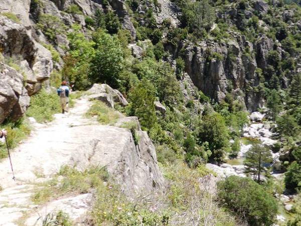 Grand Randonnee walking holiday in Corsica, France