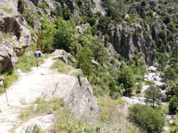 Grand Randonnee walking holiday in Corsica, France 