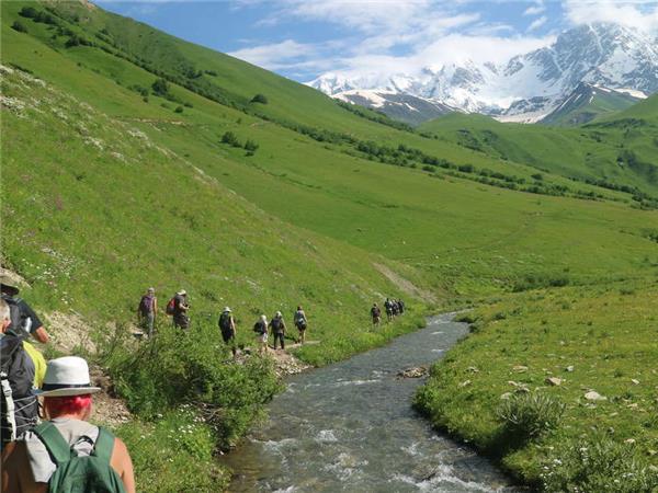 Hiking in the Caucasus holiday