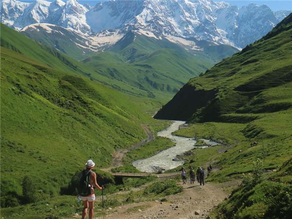 Hiking in the Caucasus holiday