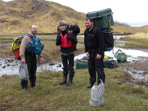 Scotland canoeing holiday in North West Highlands