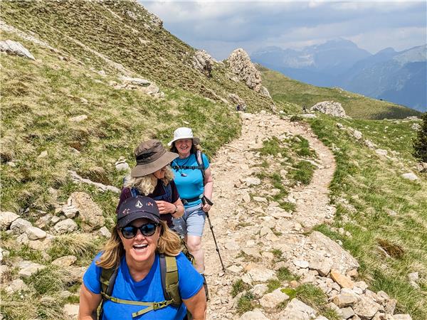 Western Dolomites walking tour in Italy