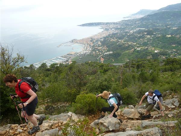 French Riviera walking holiday, France
