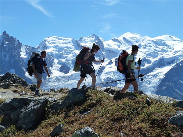 Mont Blanc Circuit classic walking tour, 8 days
