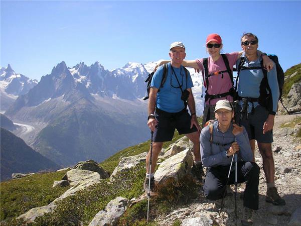Mont Blanc Circuit classic walking tour, 8 days