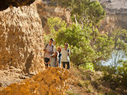 Bushwalking in Murraylands, South Australia. Photo by South Australia Tourist Board