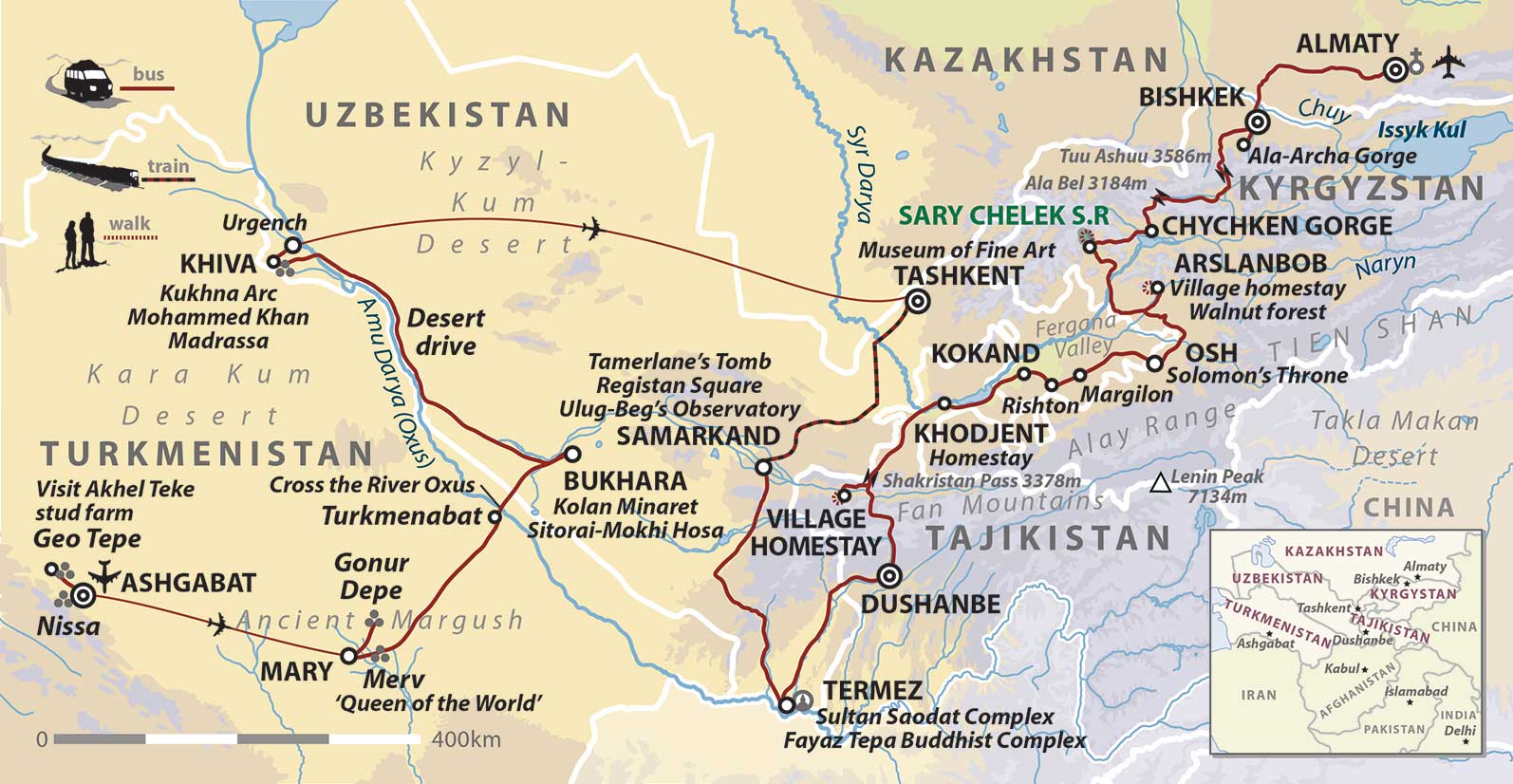 Карта улиц термеза
