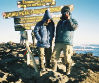 Kurt Enjoying a Fine Cuban Cigar at the Peak