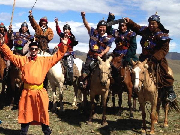 Genghis Khan warrior training in Mongolia