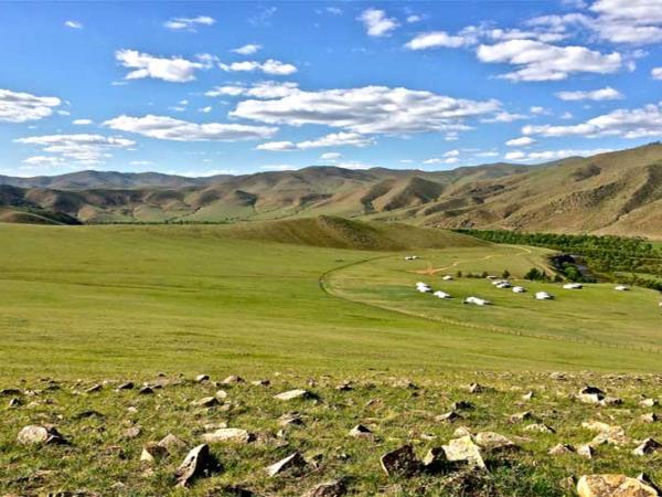 Genghis Khan warrior training in Mongolia