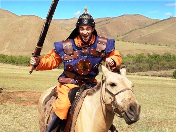 Genghis Khan warrior training in Mongolia