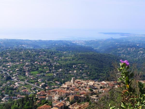 French Riviera holiday, with morning yoga