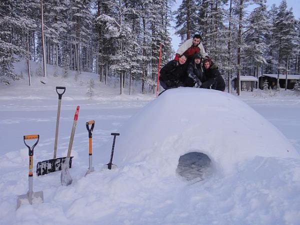 Finland activity holiday and Northern Lights