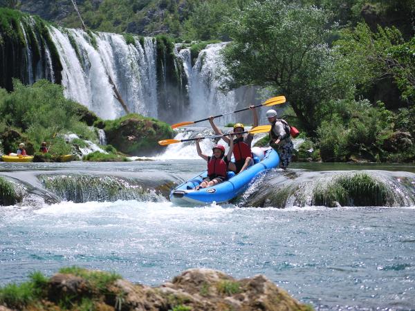 Plitvice Lakes family activity holiday in Croatia