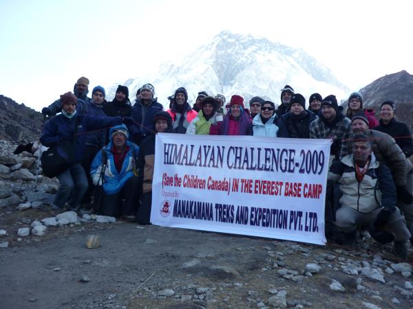 Everest base camp trek