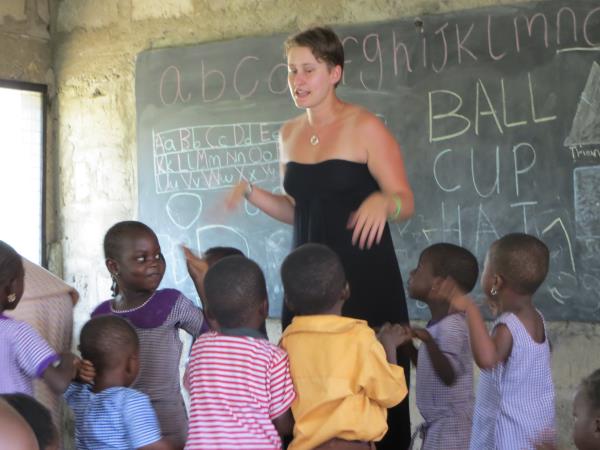 Ghana childcare volunteering holiday