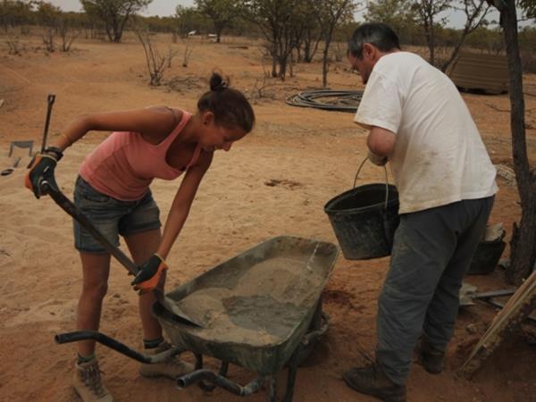 Elephant conservation volunteering in Namibia