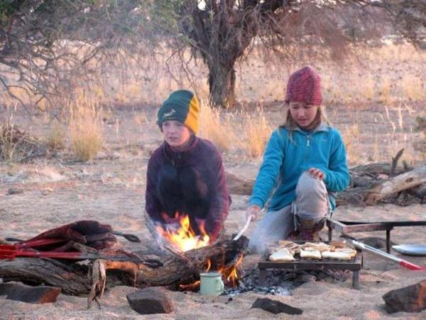 Elephant conservation holiday for families, Namibia