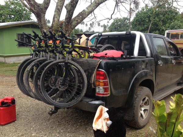 Fiji cycling holiday