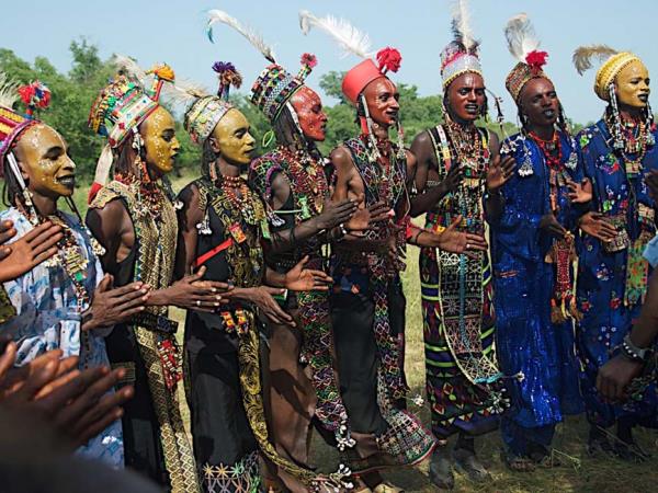 Gerewol festival holiday in Chad