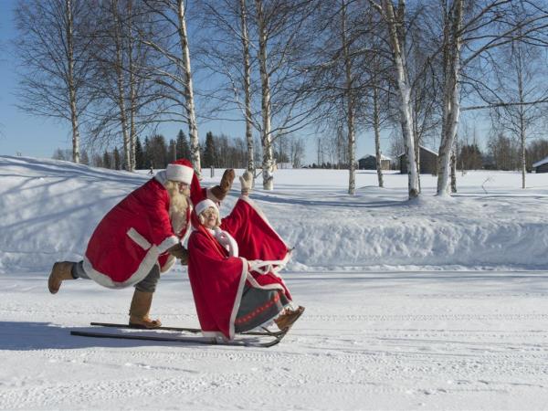 Family multi activity holiday in Finland with Santa