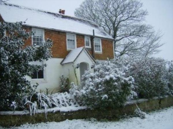 South Downs farmhouse, Alciston, England