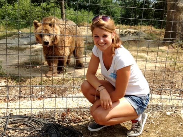 Volunteering with bears in Romania