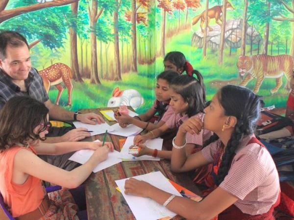 Family holiday with volunteering in India