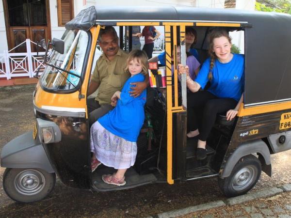 Family holiday with volunteering in India