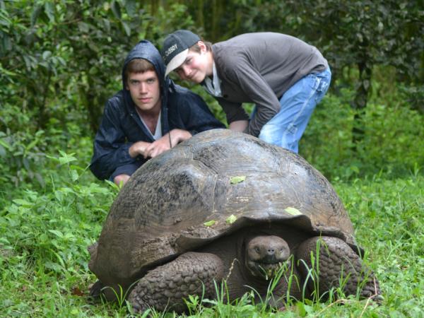 Galapagos family holiday, hotel based