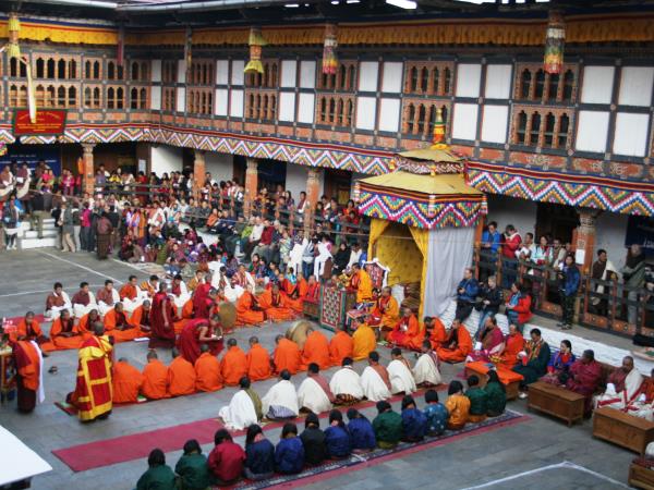 Buddhism cultural holiday in Bhutan