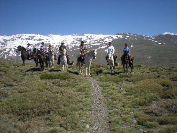Horse riding holiday in Sierra Nevada Mountains, Spain